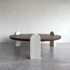 Rainbow Arches Coffee Table by MSJ Furniture Studio