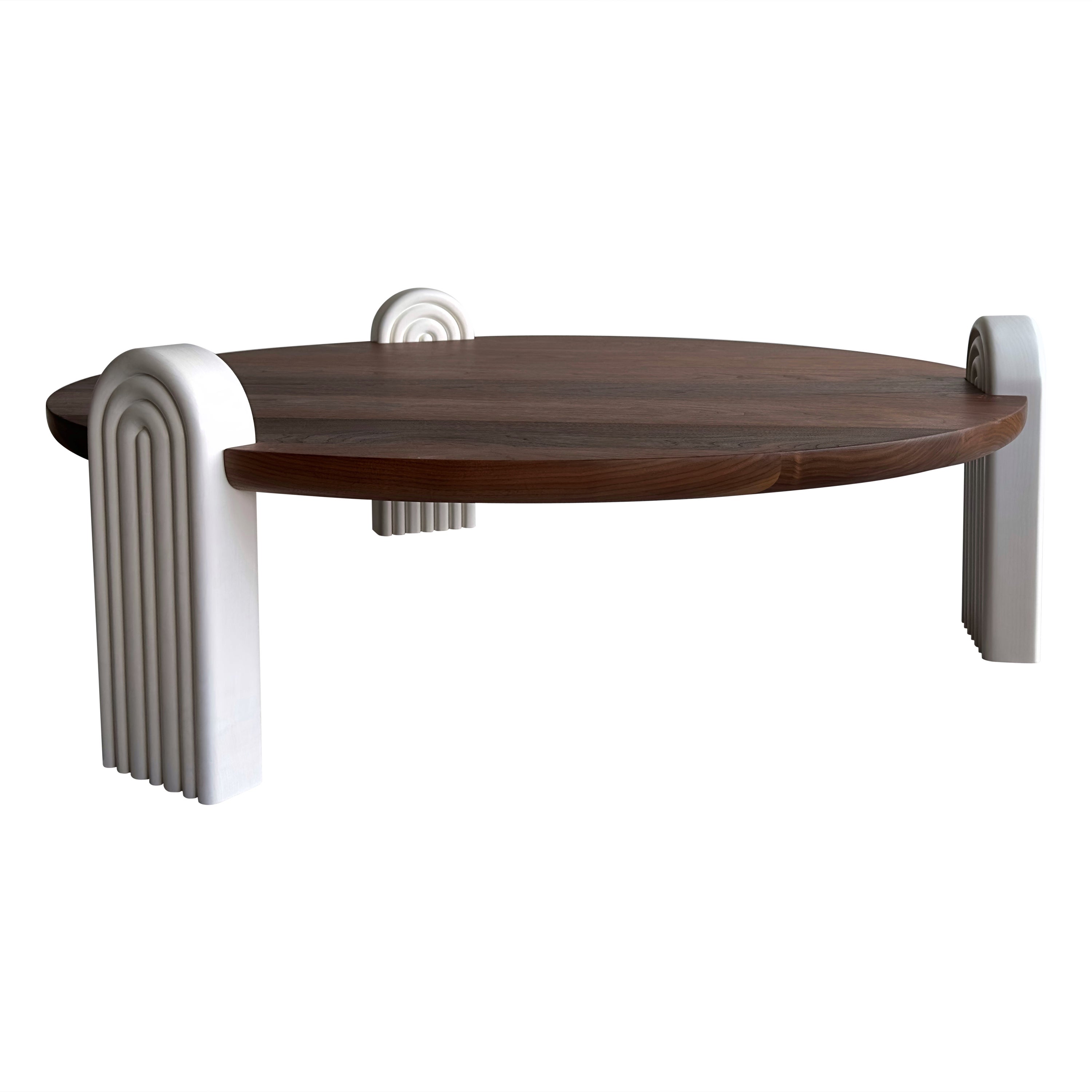 Rainbow Arches Coffee Table by MSJ Furniture Studio