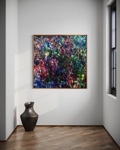 Rainbow Bridge - airbrushed acrylic painting