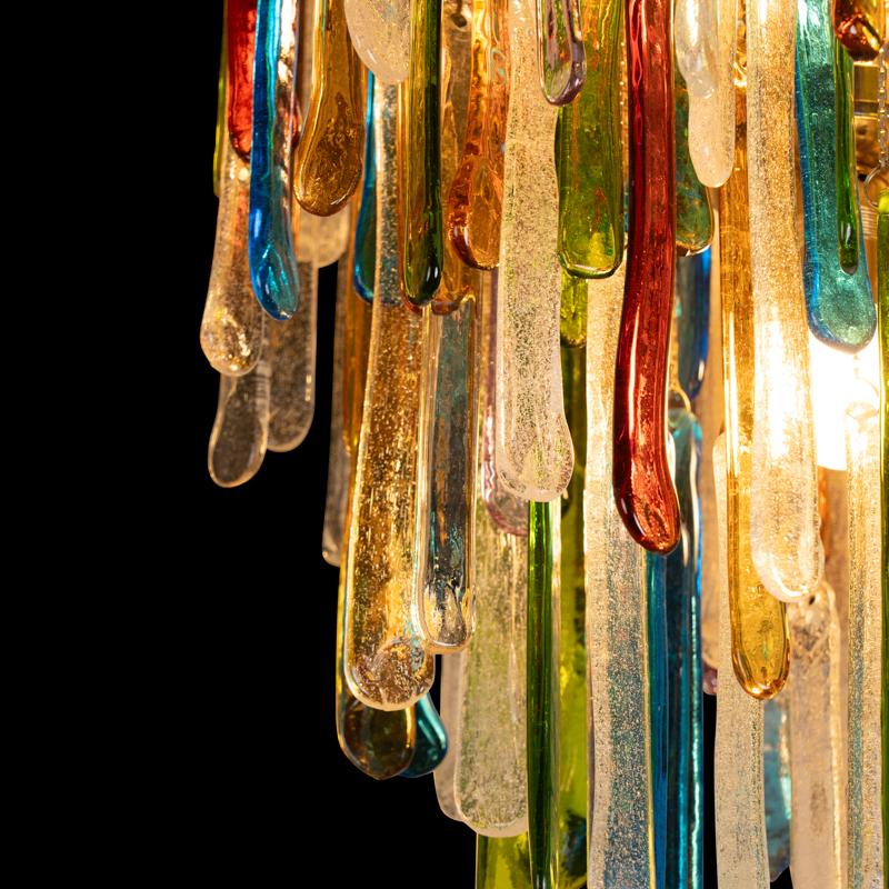Rainbow Chandelier Italy 1970 4