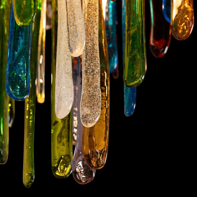 Rainbow Chandelier Italy 1970 5
