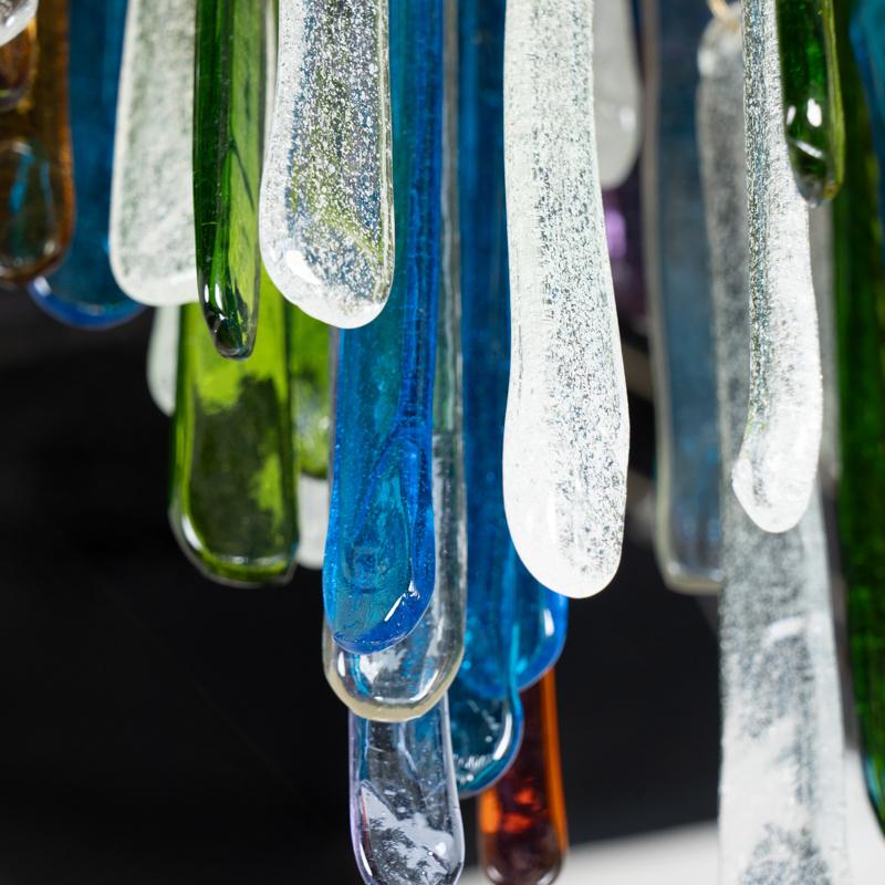 Rainbow Chandelier Italy 1970 1