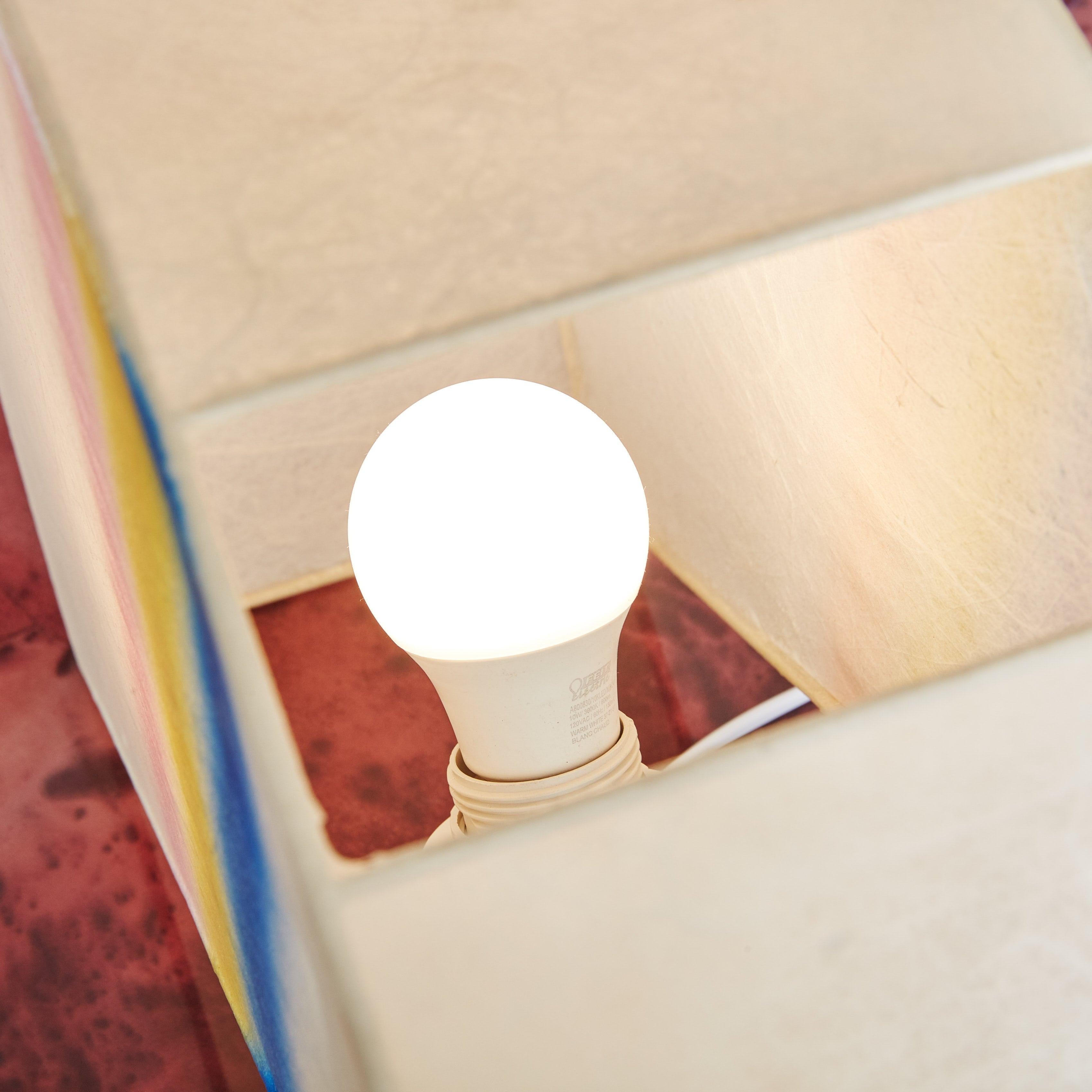 Lampe de table Rainbow Cocoon Attribué à Cazal Crèation, Italie 1970 en vente 4