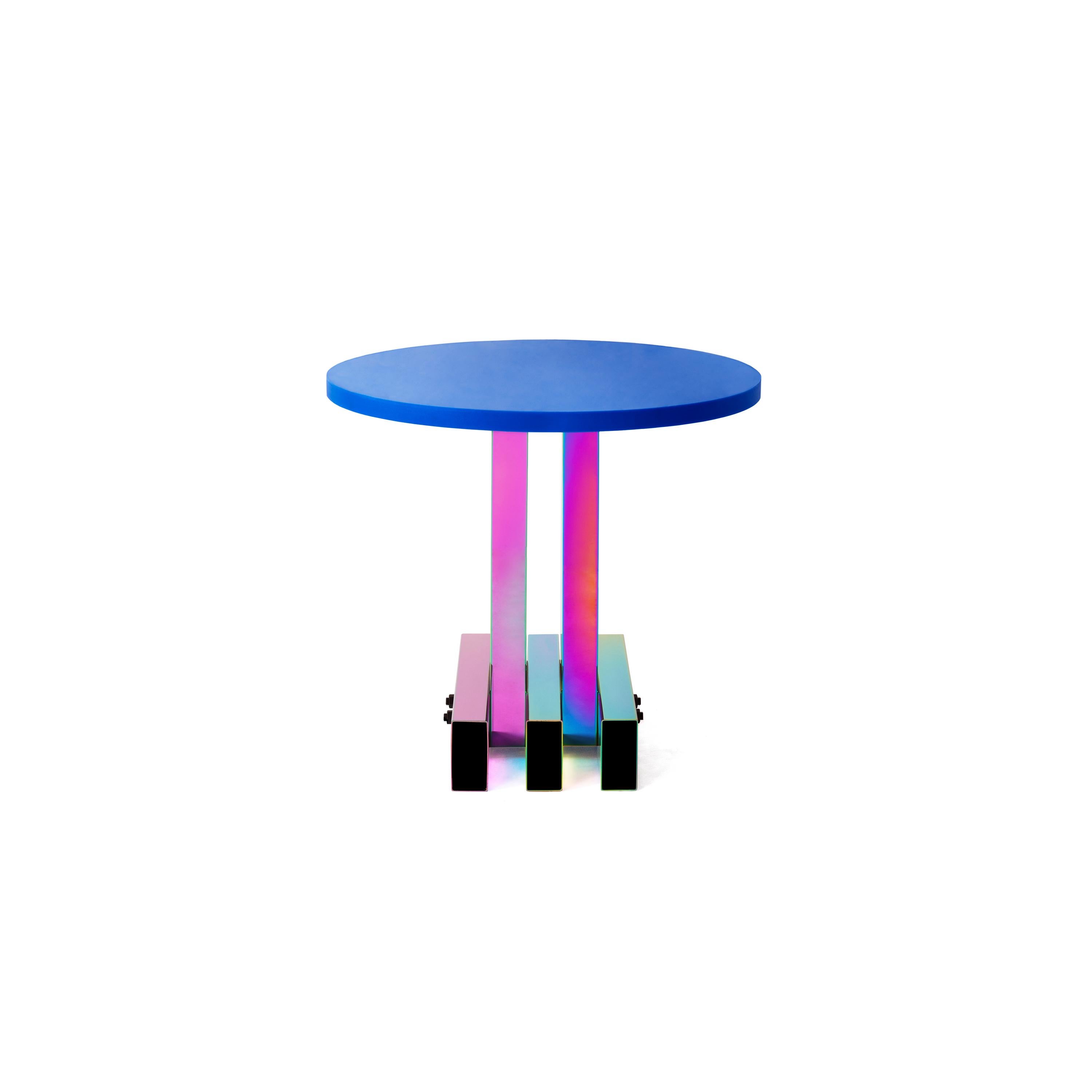 rainbow side table