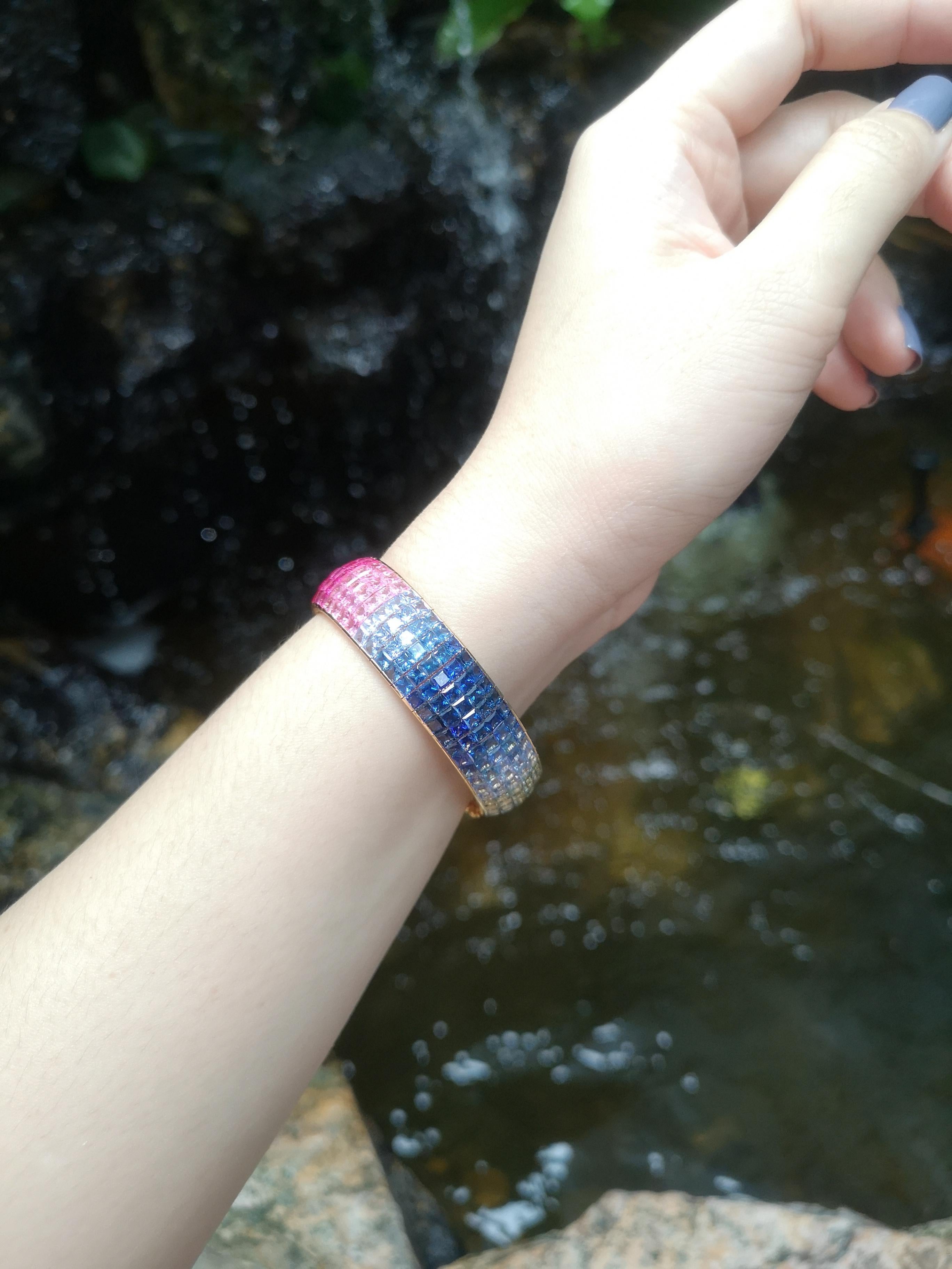 rainbow sapphire bracelet