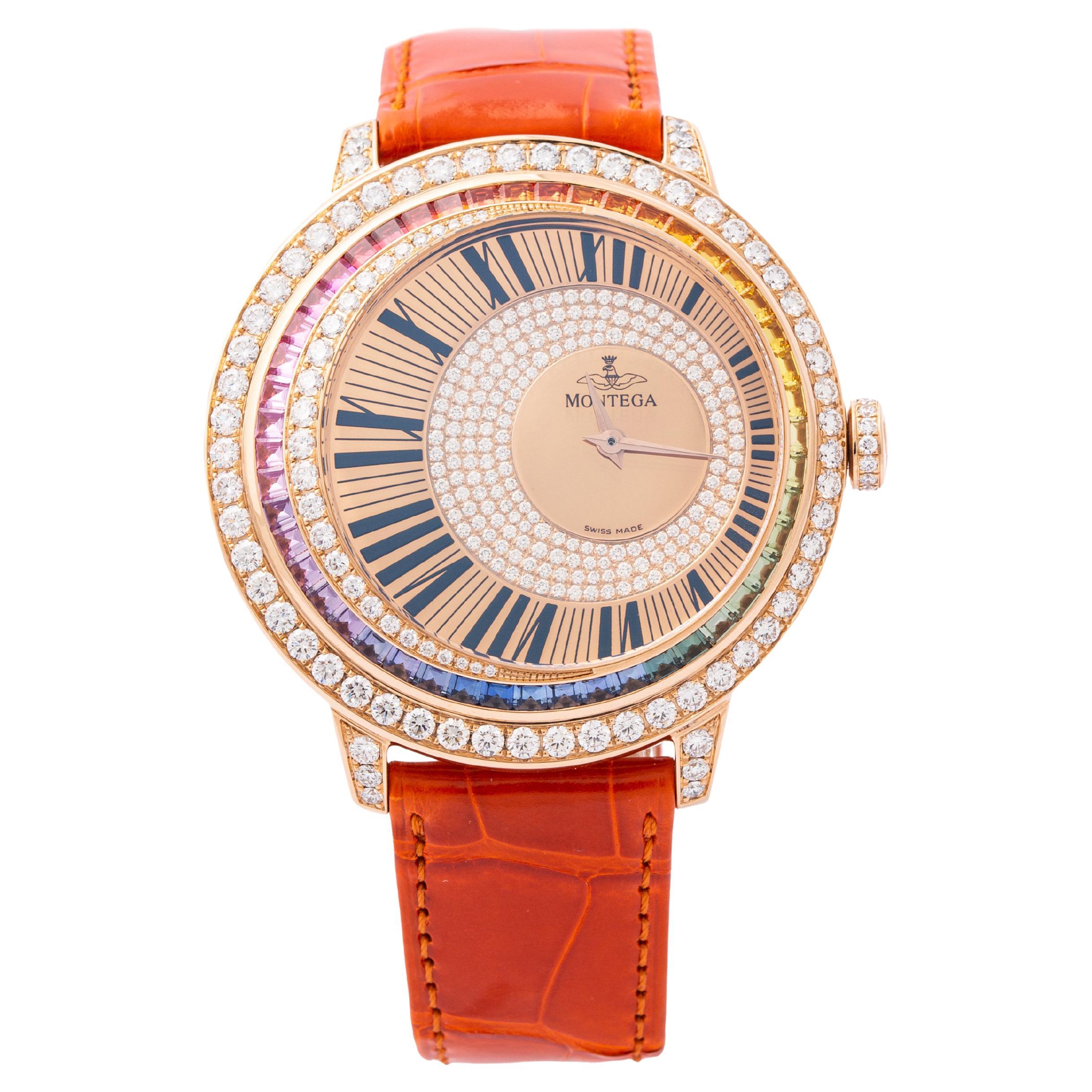 Rainbow Diamond Watch For Sale