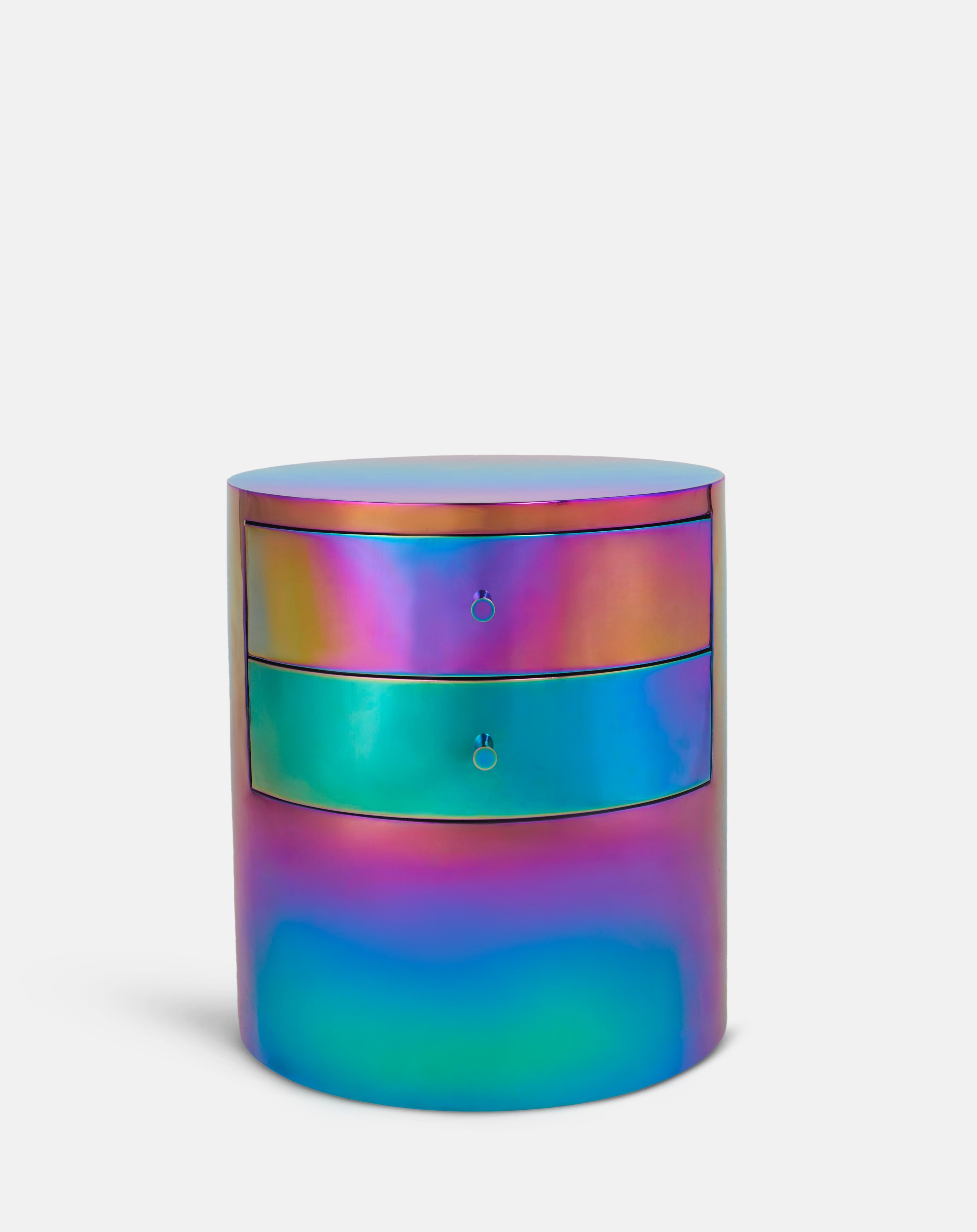 Indien Tambour Rainbow avec tiroirs de Hatsu en vente