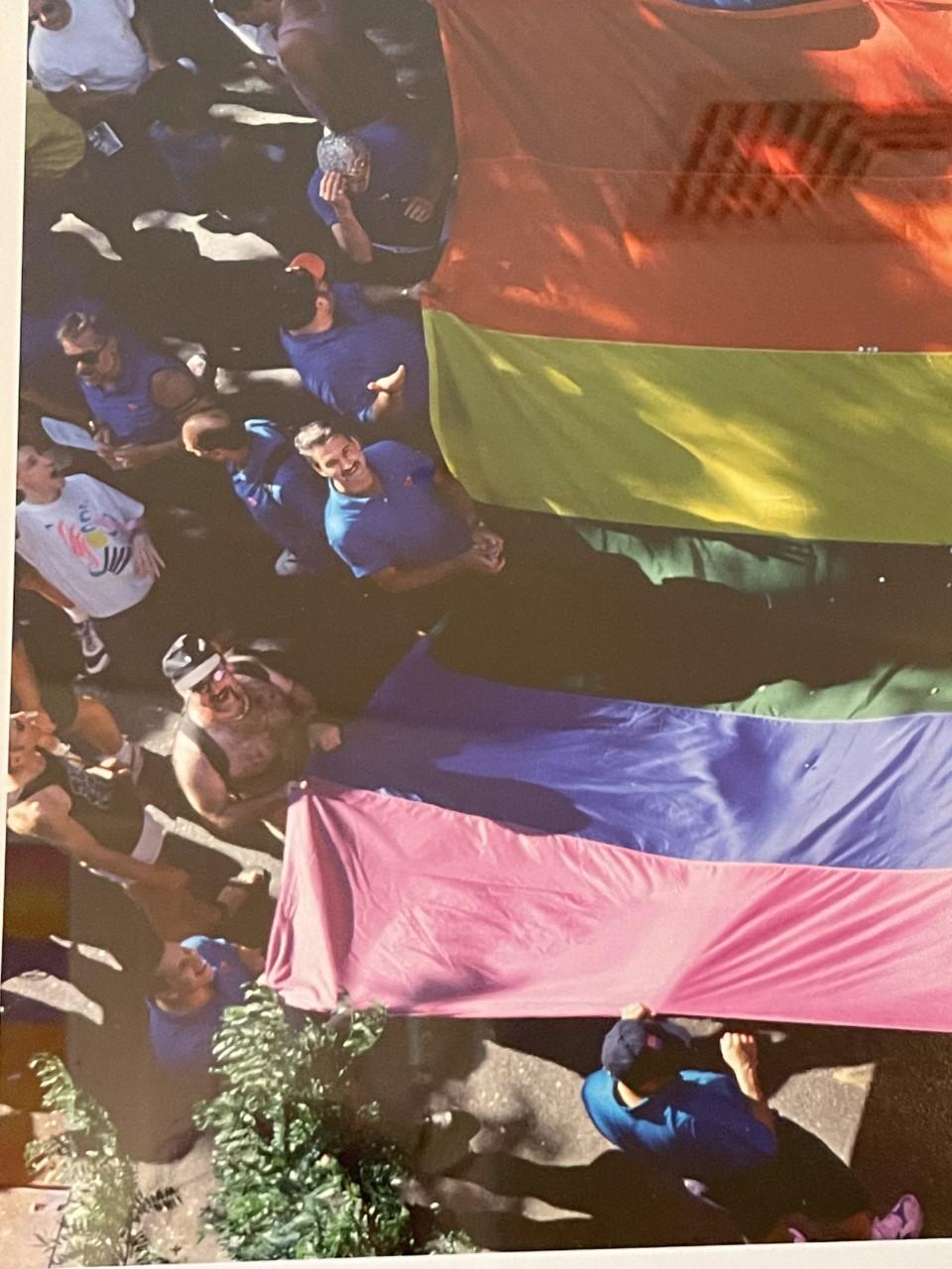 Photographer Suzanne Poli is internationaly renowned for her historic Gay Pride and LGBT images in New York city .The Gay Pride Rainbow Flag,created by Gilbert Baker in 1978 in San Francisco,  is now recognized world wide and is traditionally