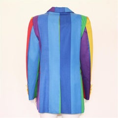 Moschino Rainbow jacket size 44