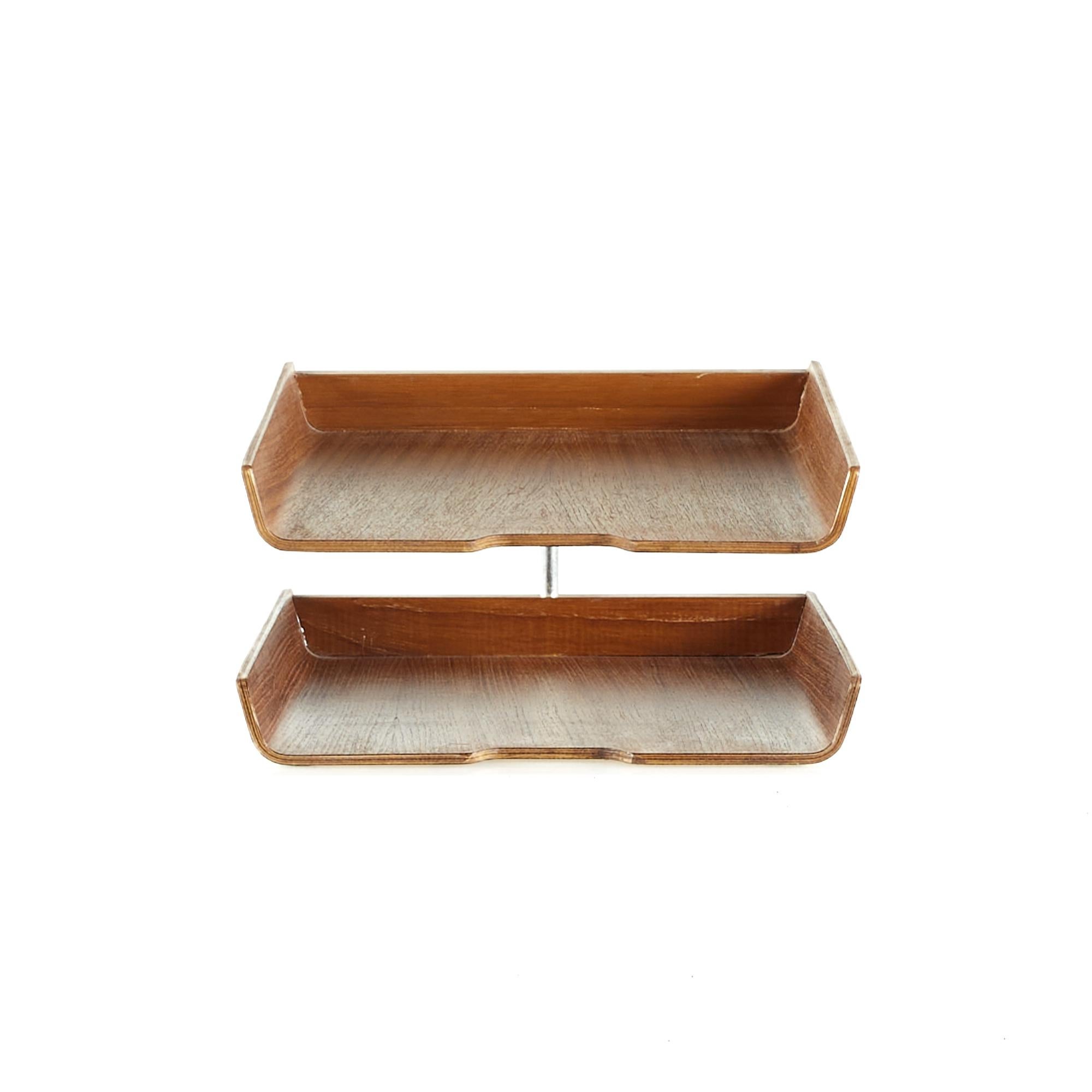 Rainbow midcentury Teak Paper Tray

This paper tray measures: 9.75 wide x 15.25 deep x 5.75 inches high

All pieces of furniture can be had in what we call restored vintage condition. That means the piece is restored upon purchase so it’s free