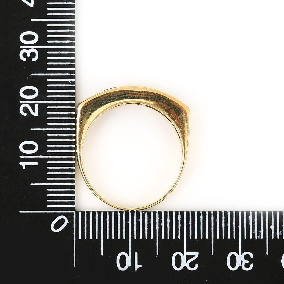 Regenbogen-Ring aus 18 Karat Gold mit mehrfarbigem Multi-Gem mit Peridot, Diamant, Topas und mehr im Angebot 8