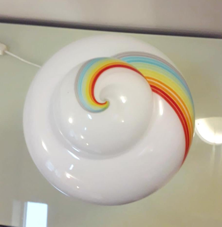 Lámpara de mesa de Murano Arco Iris en Bueno estado para la venta en Los Angeles, CA