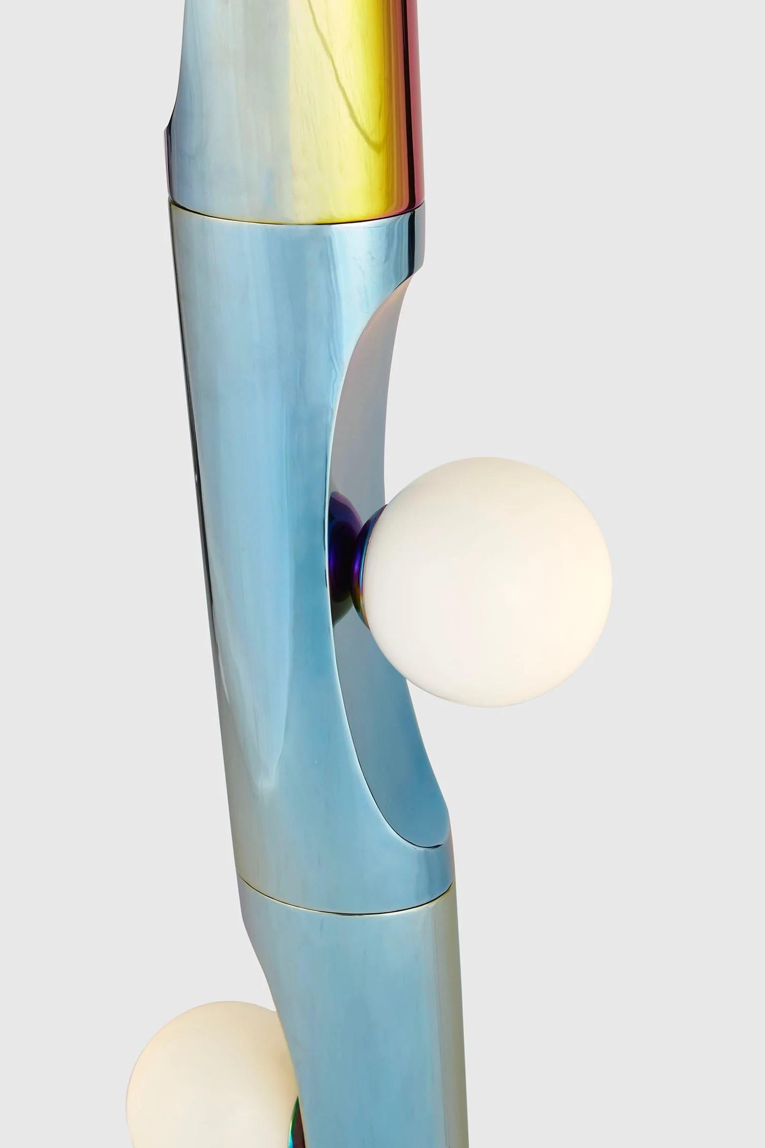 Lámpara de pie Rainbow Notch by Hatsu Moderno en venta