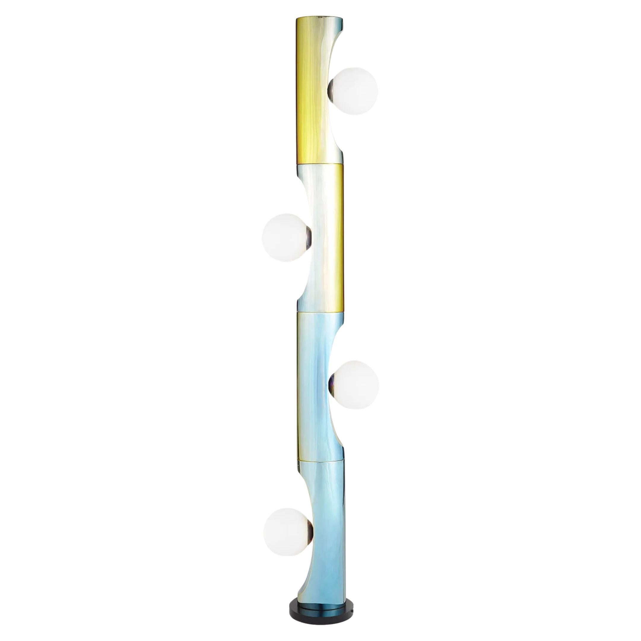Lampadaire Rainbow Notch de Hatsu