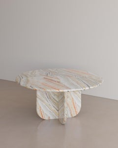 Rainbow Onyx Ètoile Dining Table I by The Essentialist