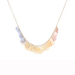 Rainbow Petals Arc Necklace by Sia Taylor