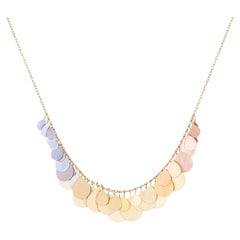 Rainbow Petals Arc Necklace by Sia Taylor