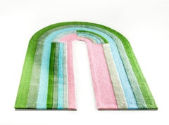 Rainbow Rug by Lilia Cruz Corona Garduño