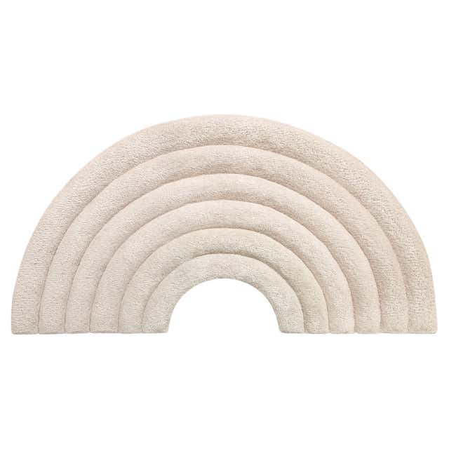 Shell Rug Sand, 3D Hand-tufted For Sale at 1stDibs
