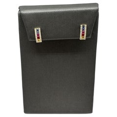 Rainbow Sapphire & Diamond Earrings in 10kt Yellow Gold - 0.20ctw, New