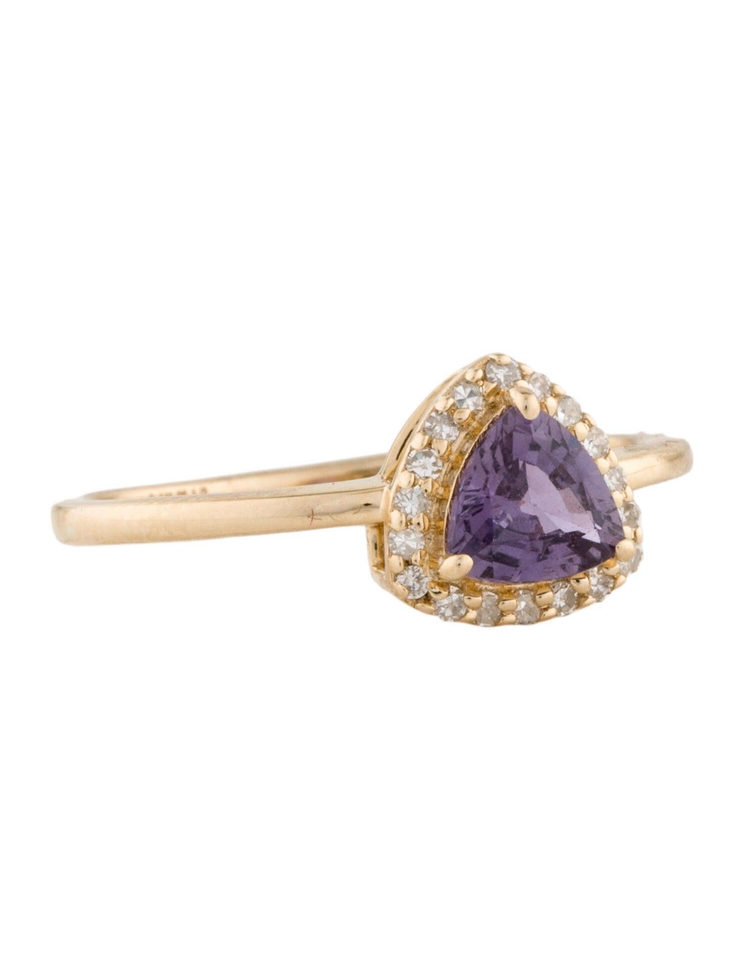 Embrace the enchanting allure of the Rainbow Symphony collection with our Multi Sapphire and Diamond Trillion Ring. This exquisite piece is a celebration of nature's vivid palette, capturing the radiant beauty of a rainbow in a stunning arrangement