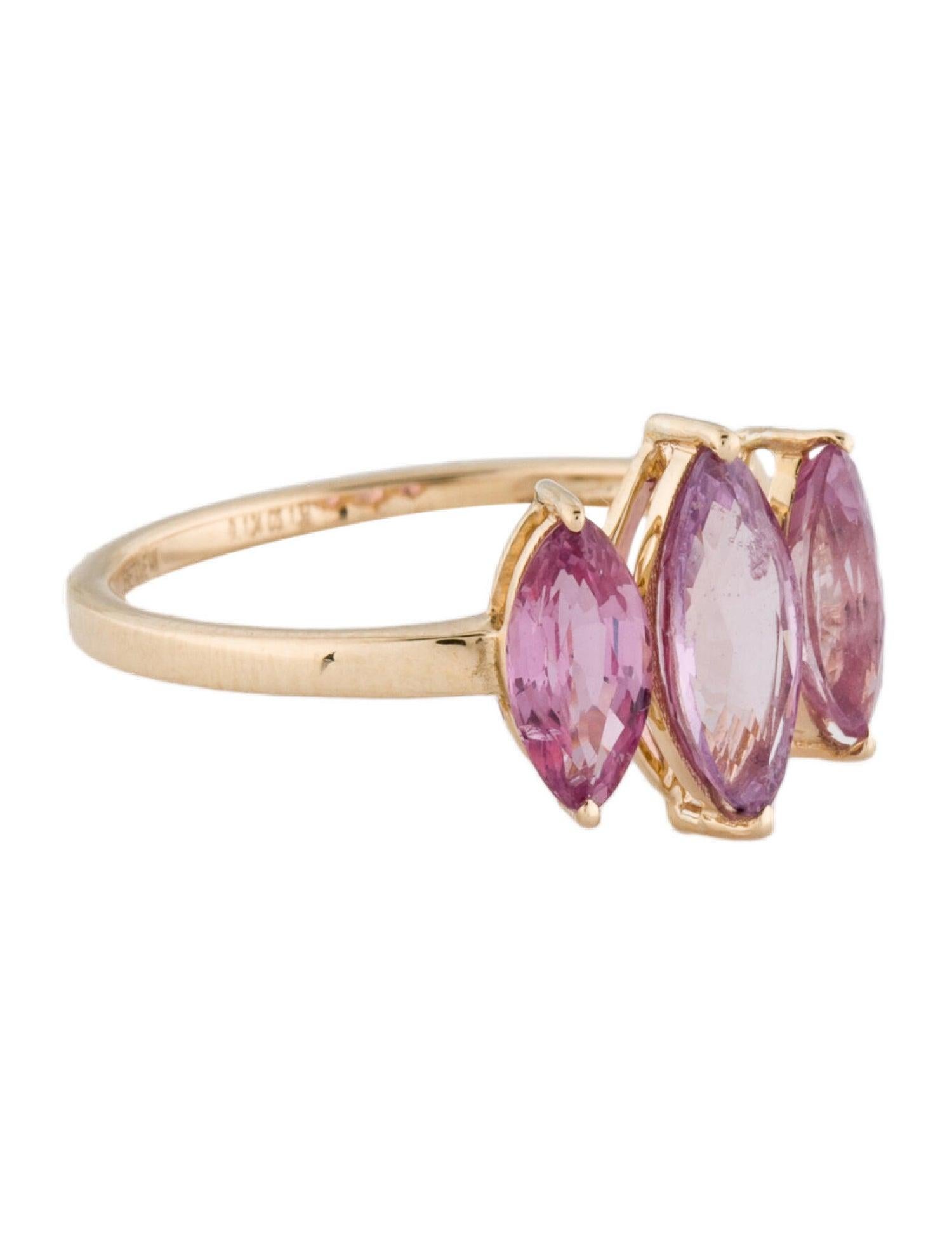 Embrace the vibrant allure of nature's masterpiece with our Rainbow Symphony Multi Sapphire Marquise Ring. Crafted with precision and passion by Jeweltique, this exquisite piece is a celebration of the kaleidoscopic beauty found in the heart of a
