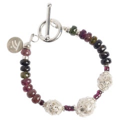 Rainbow Tourmaline Love Bracelet