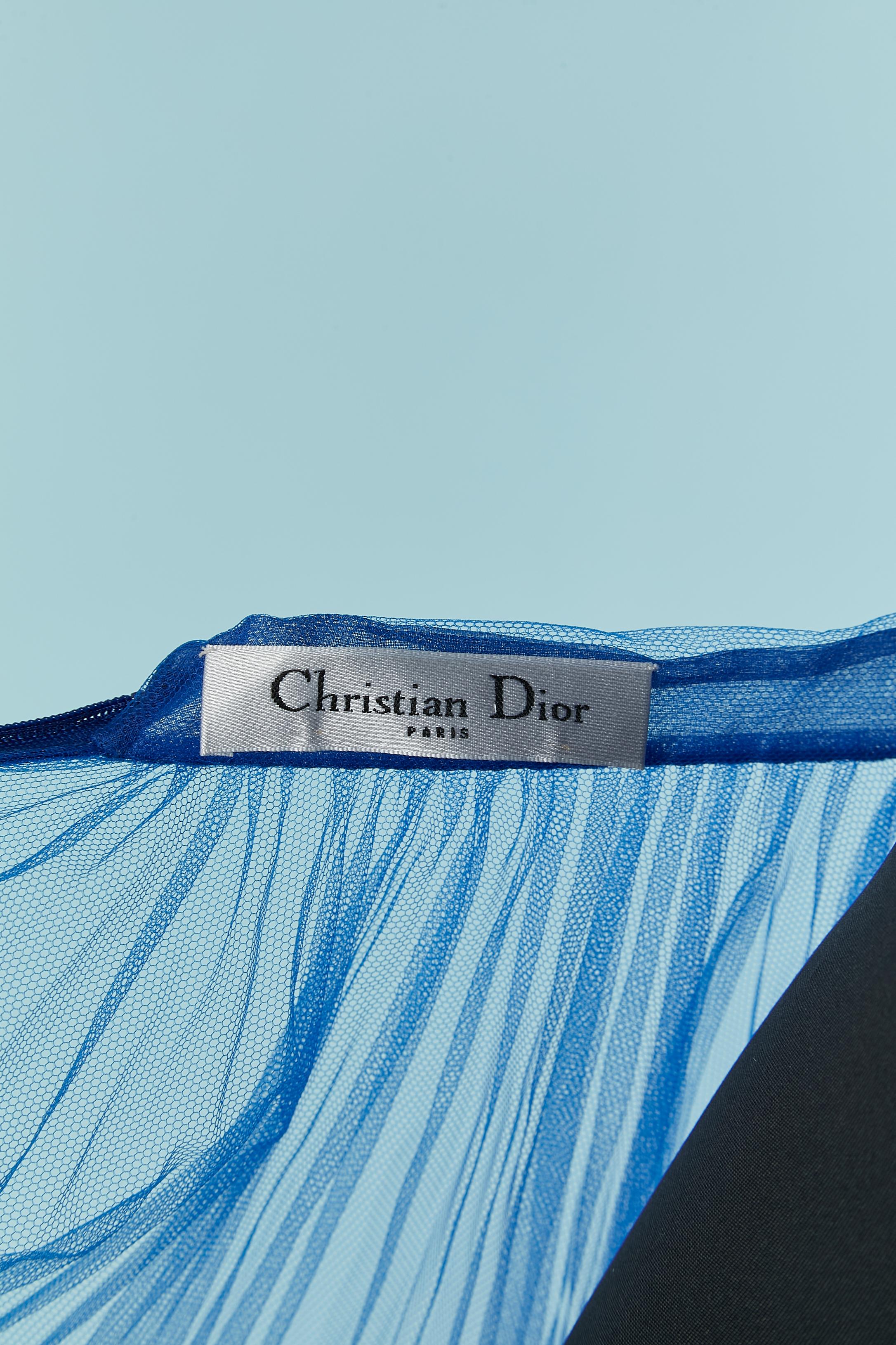 Jupe plissée arc-en-ciel CHRISTIAN DIOR en vente 1
