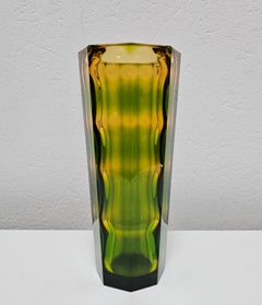 Rainbow Vase by Aknuny Astvatsaturyan for Leningrad Art Glass Factory, USSR 1960