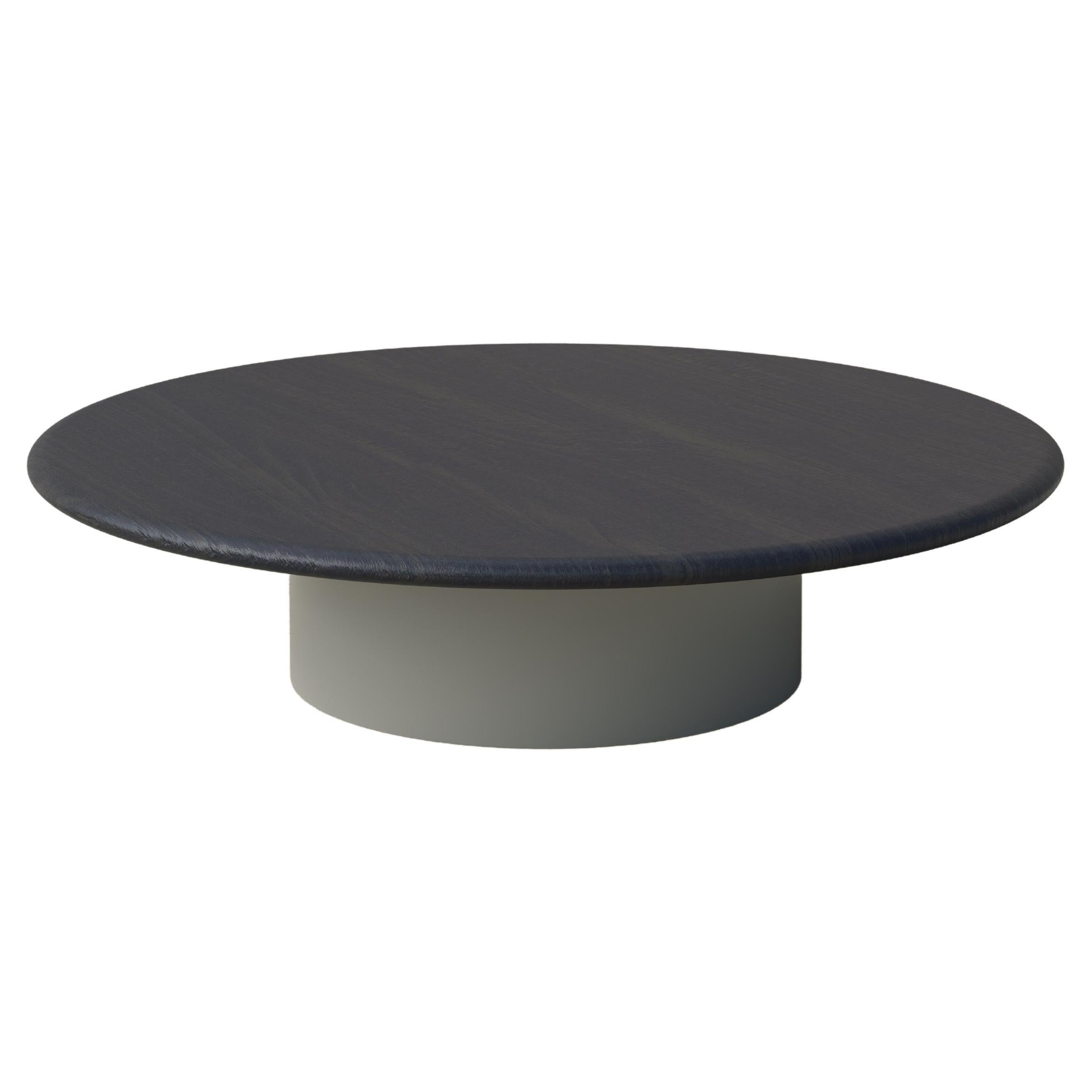 Raindrop Coffee Table, 1000, Black Oak / Pebble Grey For Sale