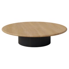 Raindrop Coffee Table, 1000, Oak / Black Oak