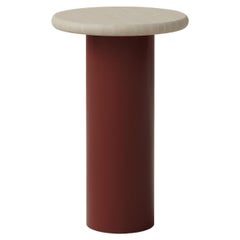 Raindrop Coffee Table, 300, Ash / Terracotta