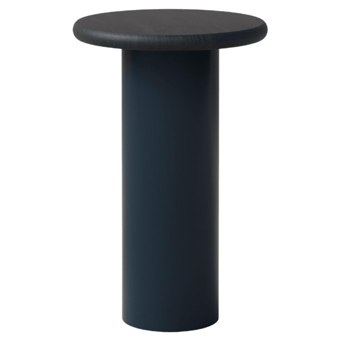 Raindrop Coffee Table, 300, Black Oak / Midnight Blue For Sale