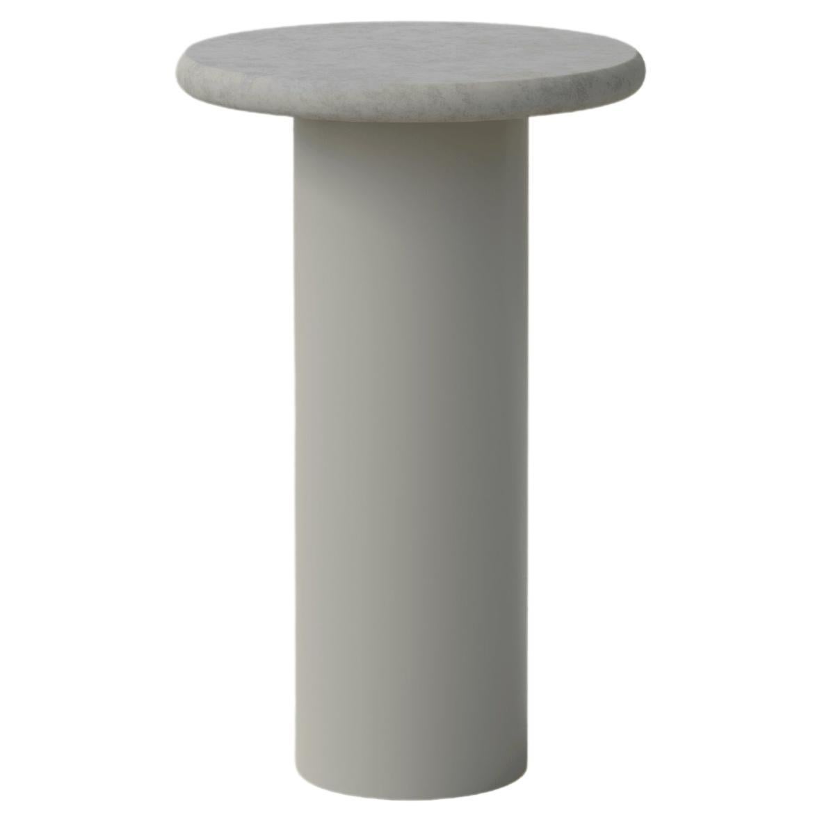 Raindrop Coffee Table, 300, Microcrete / Pebble Grey