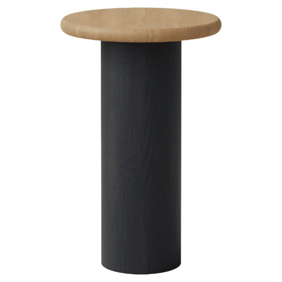 Table basse Raindrop, 300, chêne / chêne noir en vente