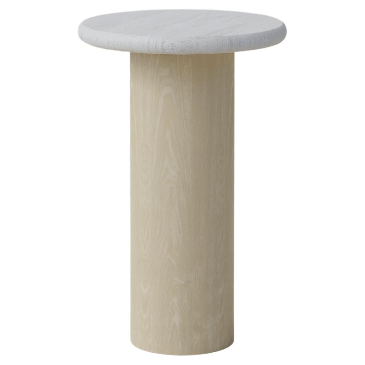 Table basse en forme de goutte d'eau, 300, chêne blanc / frêne