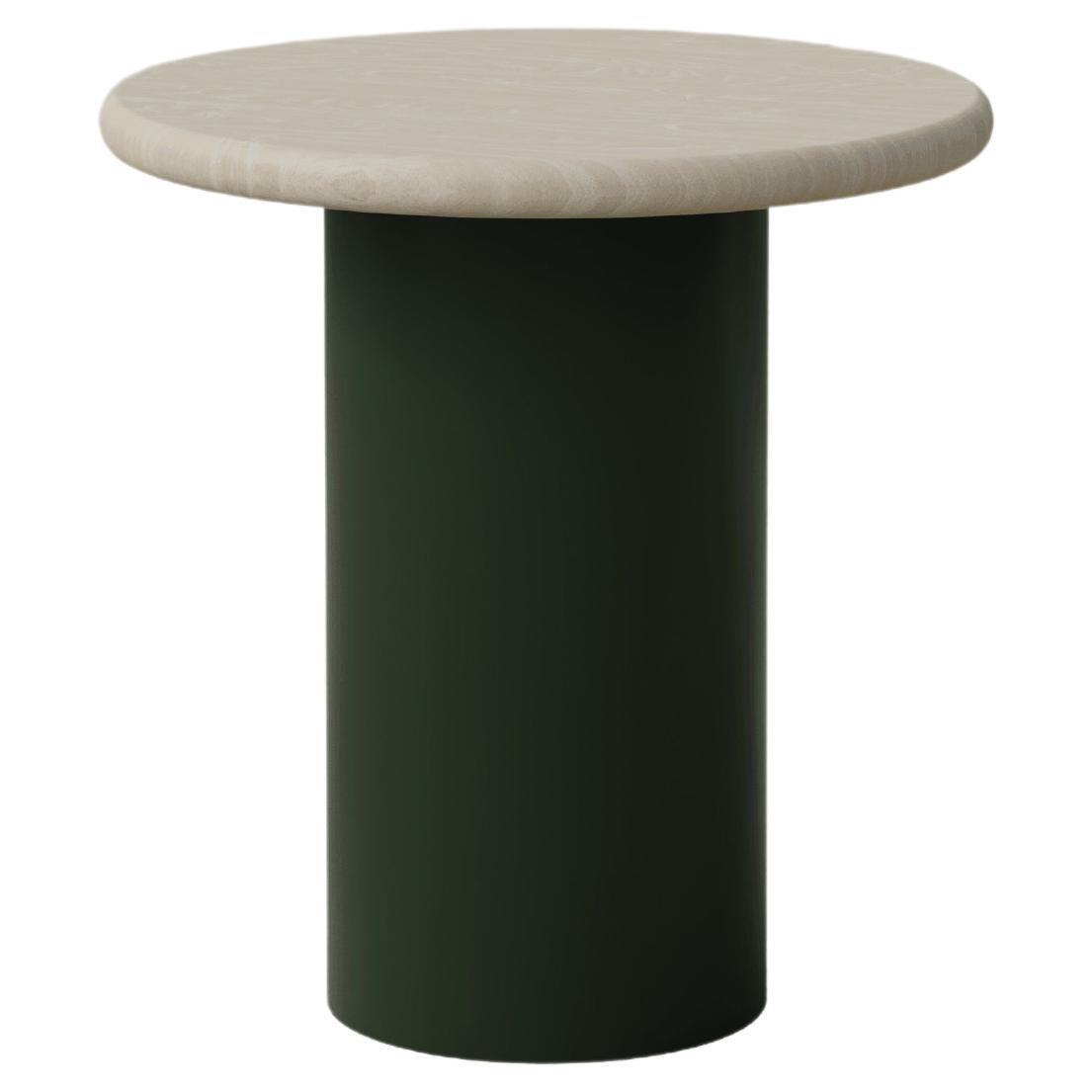 Raindrop Coffee Table, 400, Ash / Moss Green