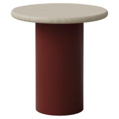 Raindrop Coffee Table, 400, Ash / Terracotta