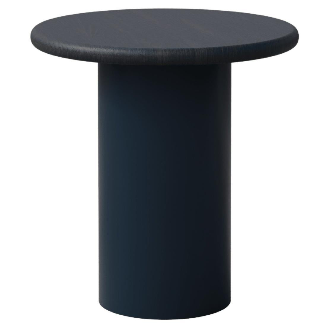 Raindrop Coffee Table, 400, Black Oak / Midnight Blue