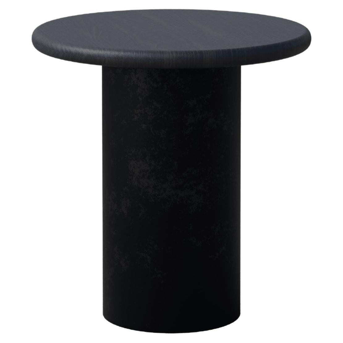 Raindrop Coffee Table, 400, Black Oak / Patinated For Sale