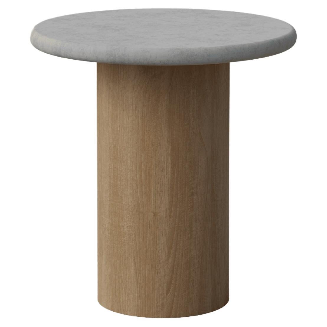 Raindrop Coffee Table, 400, Microcrete / Oak For Sale