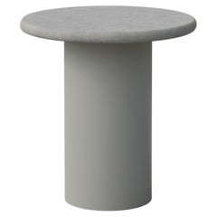 Table basse Raindrop 400, microcrete/gris galuchat