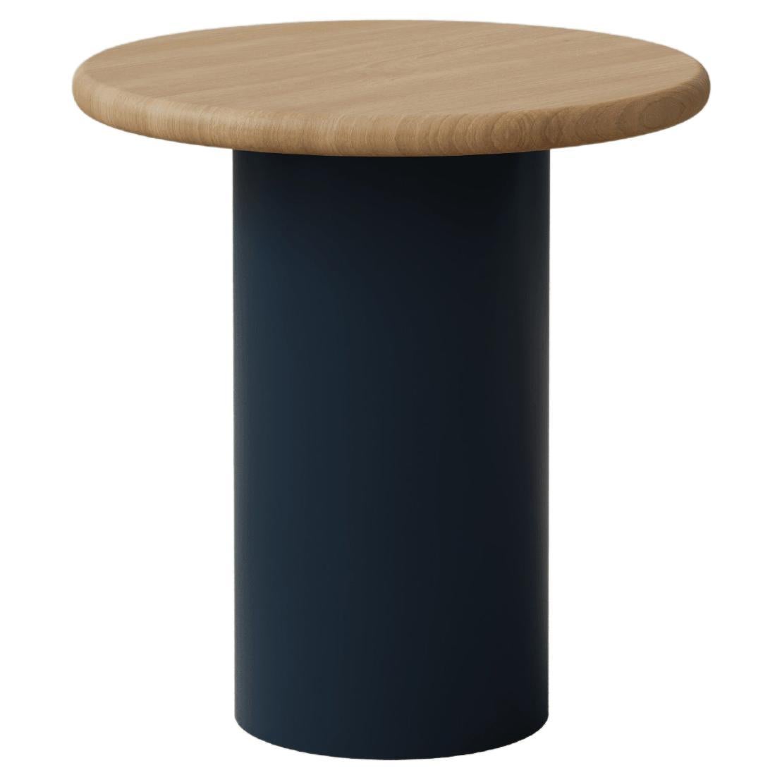 Raindrop Coffee Table, 400, Oak / Midnight Blue