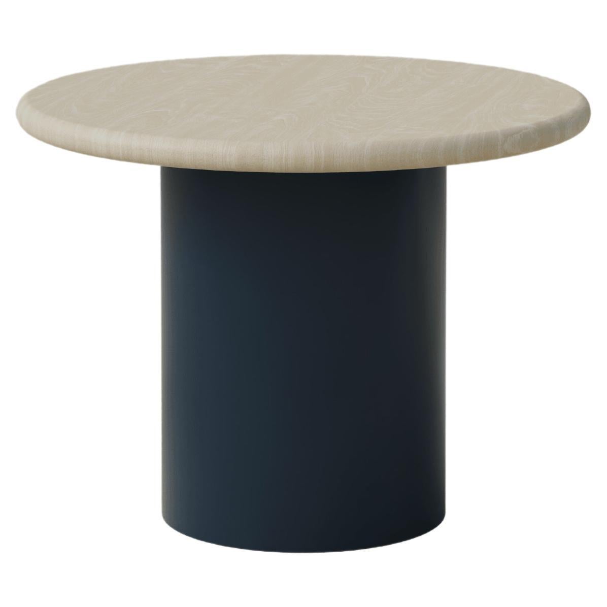 Raindrop Coffee Table, 500, Ash / Midnight Blue For Sale