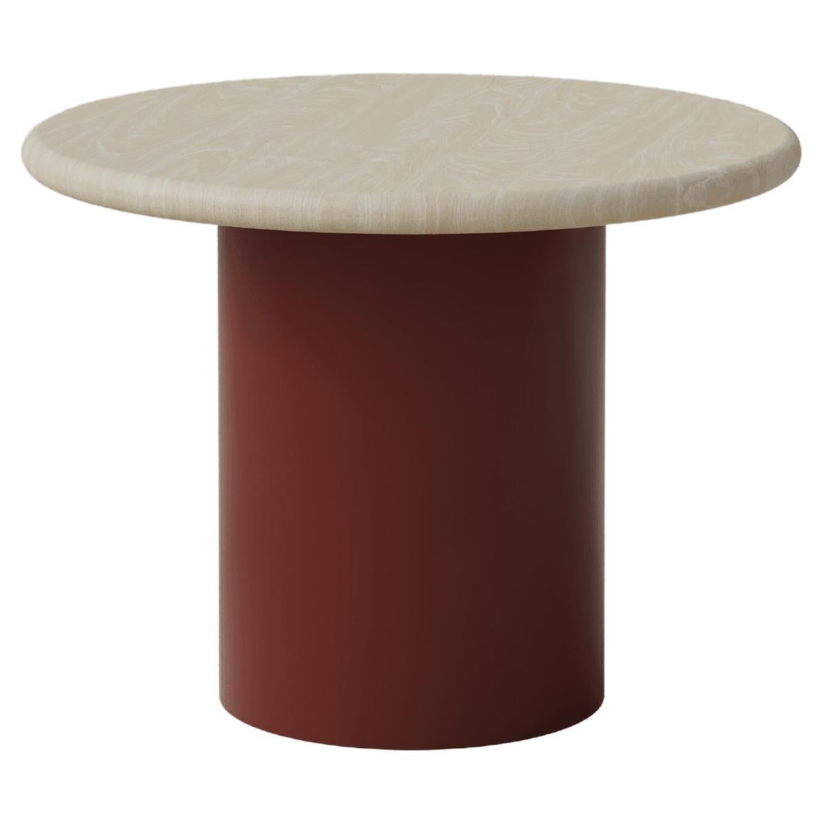 Raindrop Coffee Table, 500, Ash / Terracotta For Sale