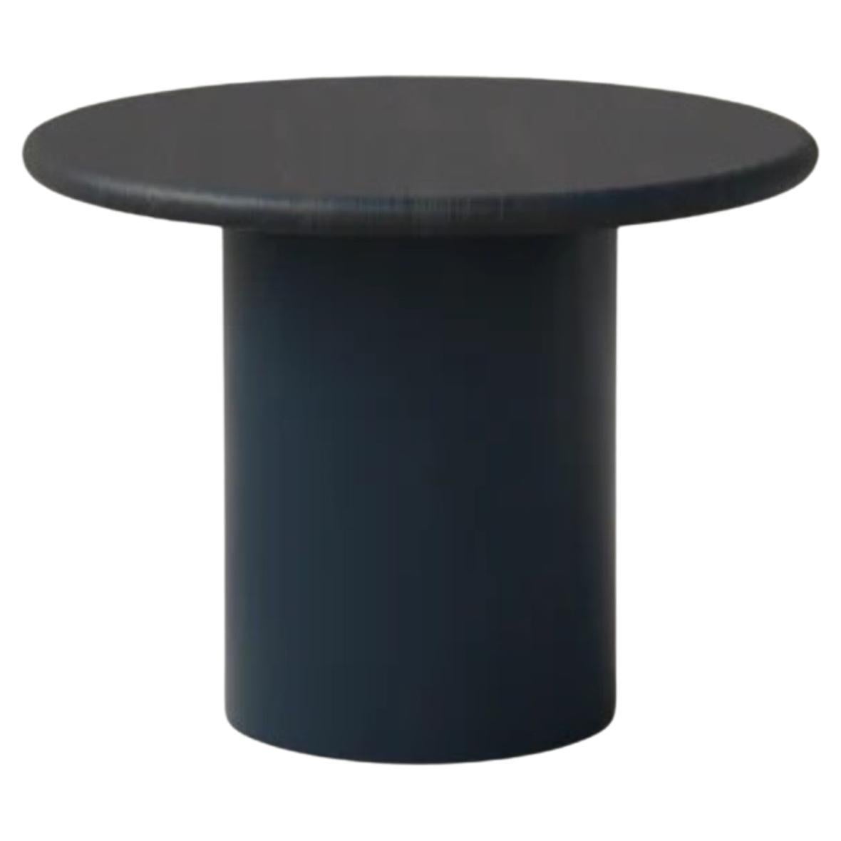 Raindrop Coffee Table, 500, Black Oak / Midnight Blue For Sale