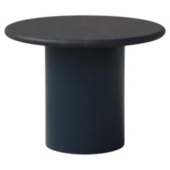 Table basse Raindrop 500, chêne noir/bleu nuit