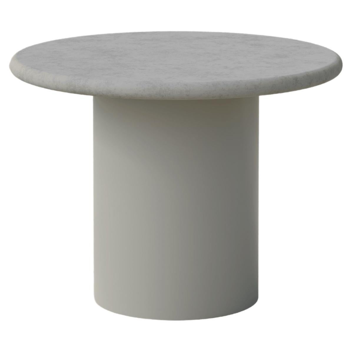 Table basse Raindrop 500, microcrete/gris galuchat en vente
