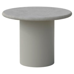 Table basse Raindrop 500, microcrete/gris galuchat