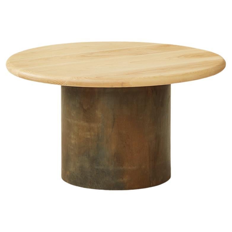 Raindrop Coffee Table, 600, Ash / Patinated For Sale